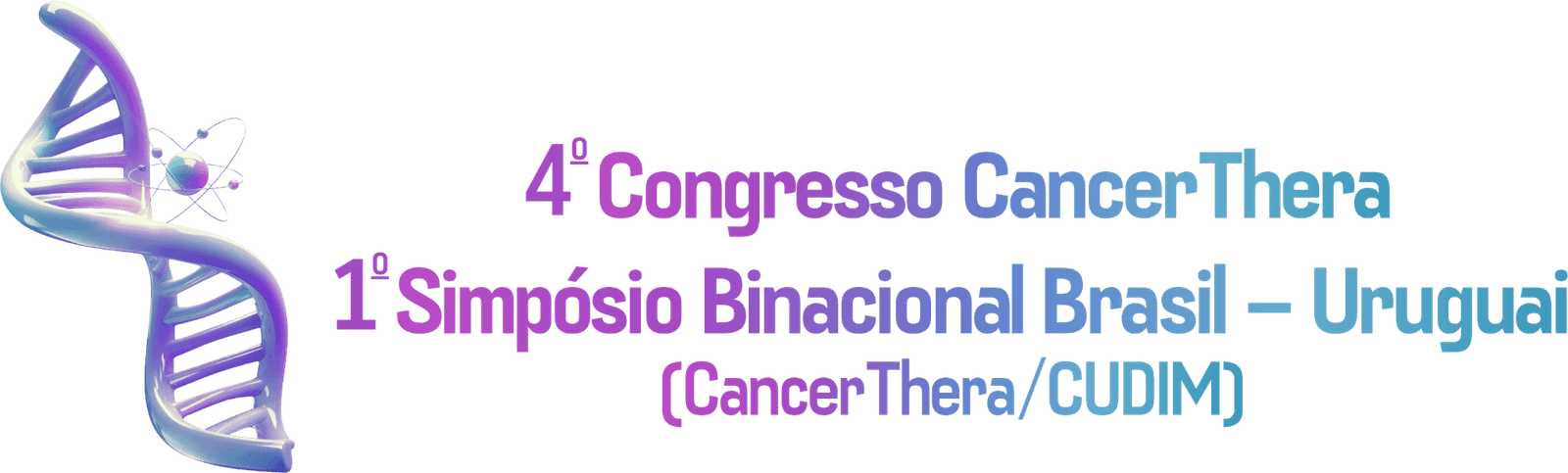 CancerThera e CUDIM - logo-4o congresso
